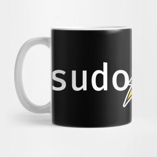 sudo life. A funny design perfect for unix and linux users, sysadmins or anyone in IT support Mug